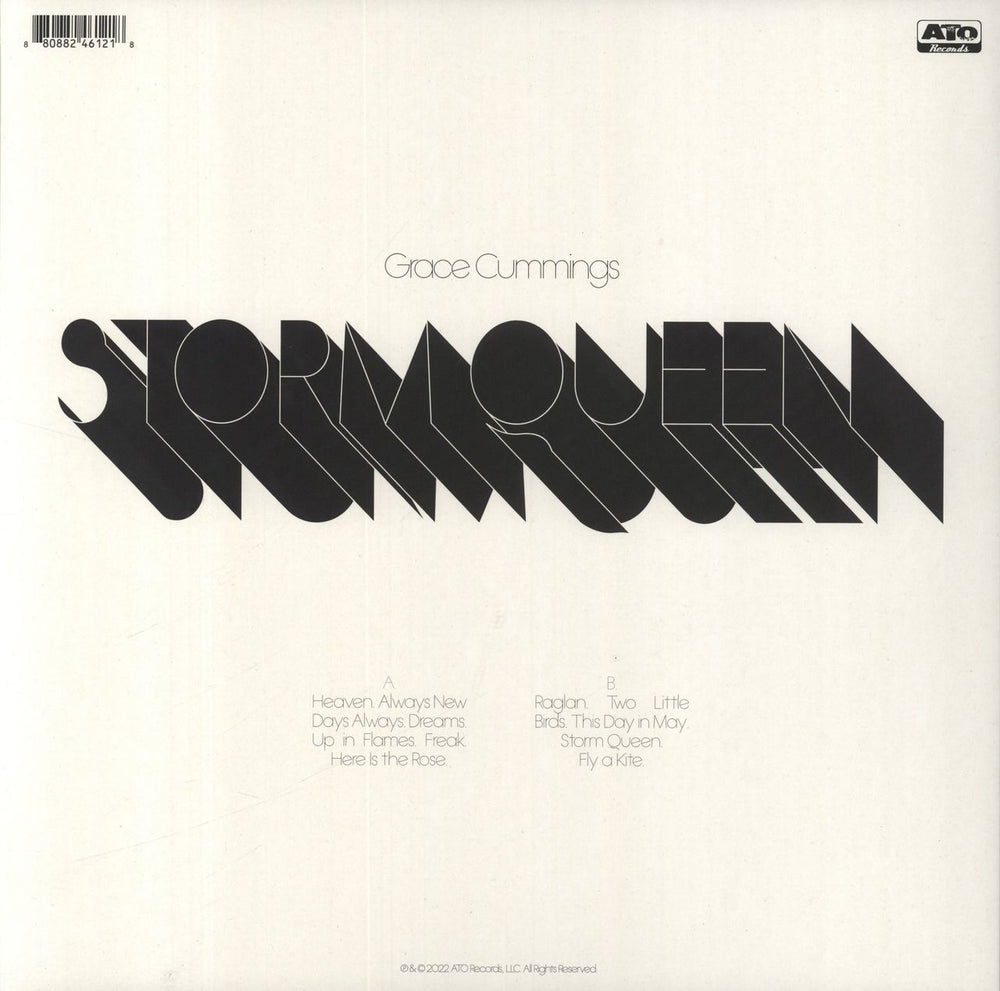 Grace Cummings Storm Queen - White Vinyl Australian vinyl LP album (LP record) 880882461218