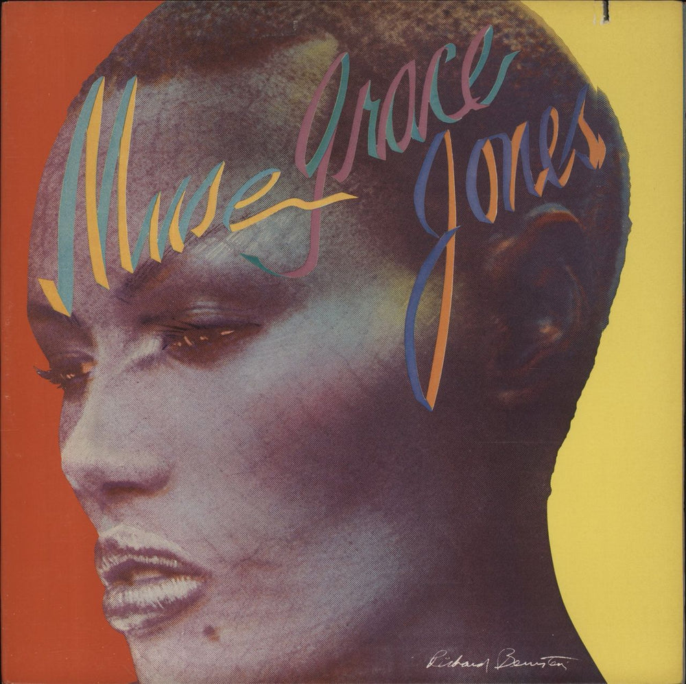 Grace Jones Muse US vinyl LP album (LP record) ILPS9538