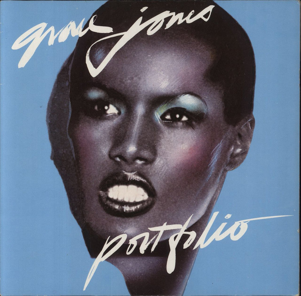 Grace Jones Portfolio German vinyl LP album (LP record) 25579XOT