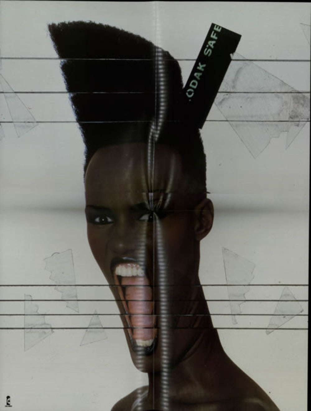 Grace Jones Slave To The Rhythm + Poster UK 12" vinyl single (12 inch record / Maxi-single) GJO12SL23402