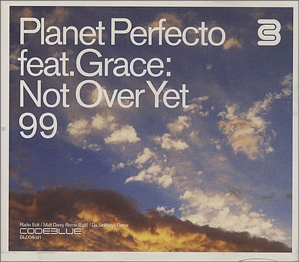 Grace Not Over Yet 99 UK Promo CD single (CD5 / 5") BLU004CD1