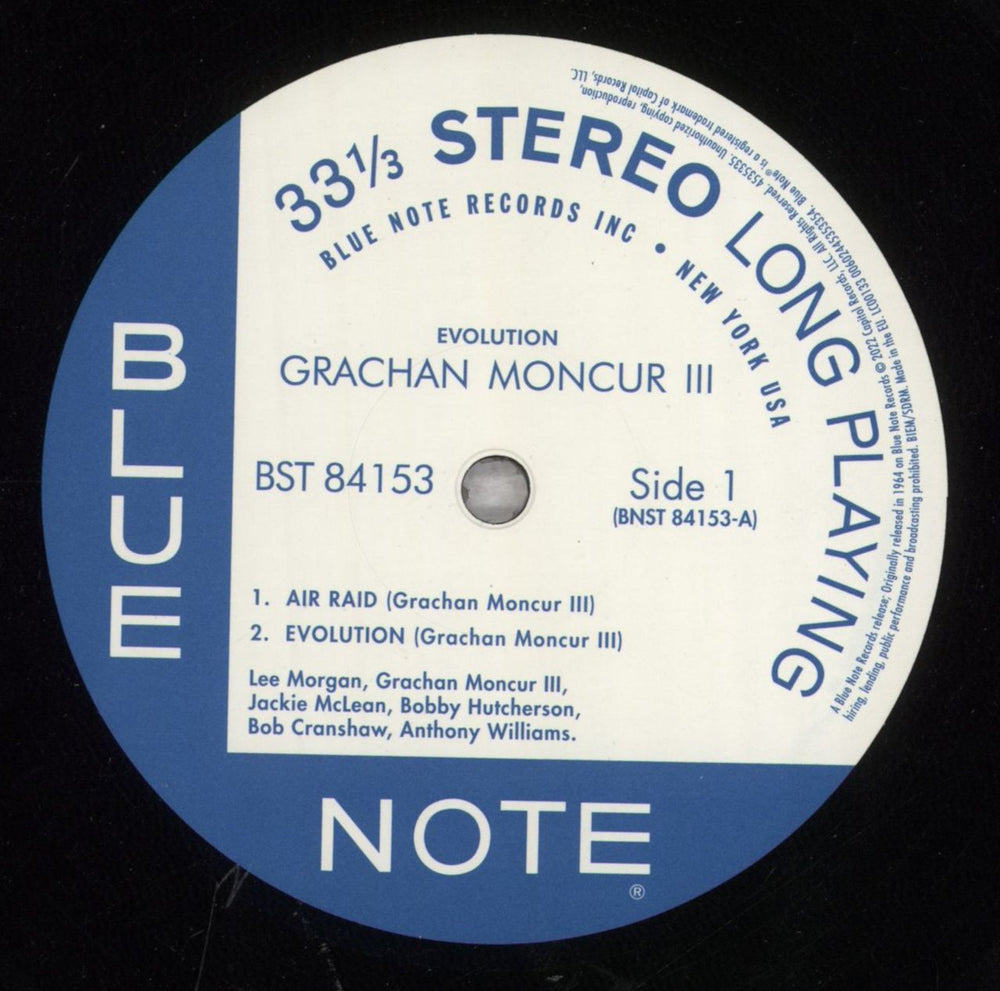 Grachan Moncur III Evolution - 180gm US vinyl LP album (LP record) GFJLPEV845157