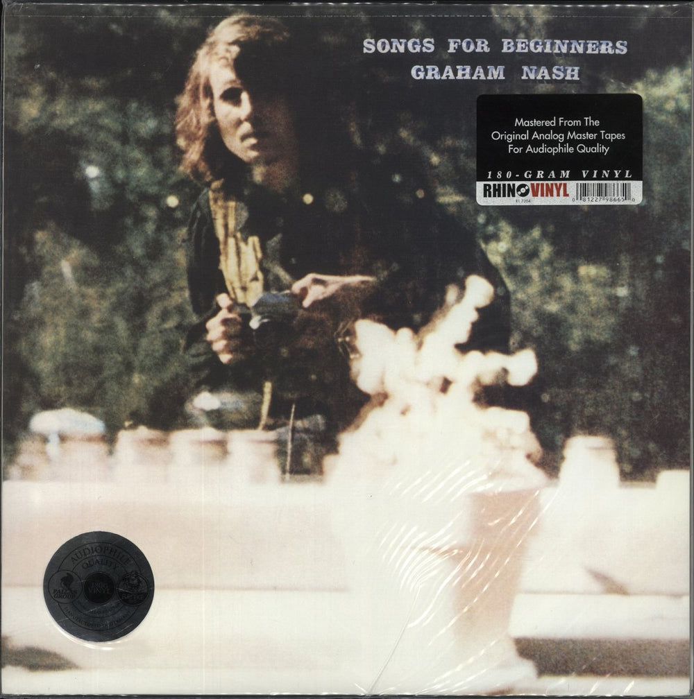 Graham Nash Songs For Beginners - Sealed US vinyl LP album (LP record) R17204