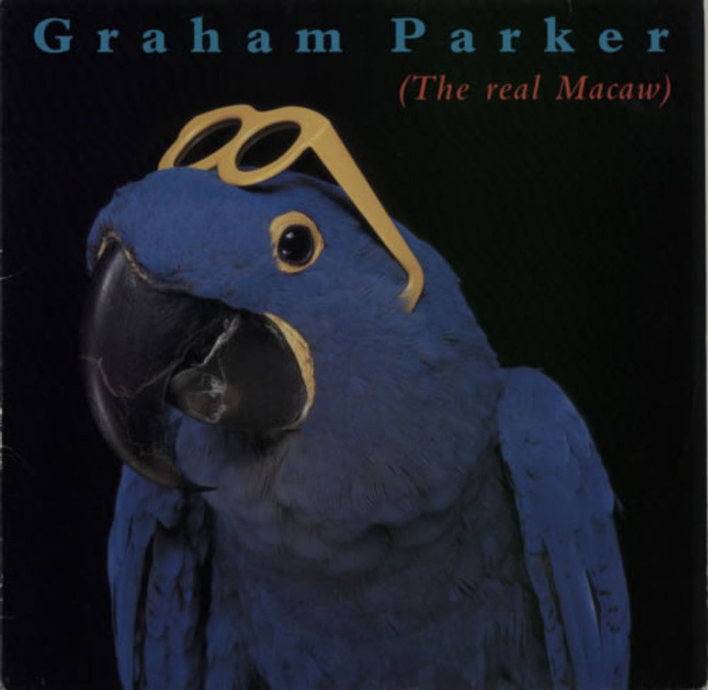 Graham Parker The Real Macaw German vinyl LP album (LP record) PL25465