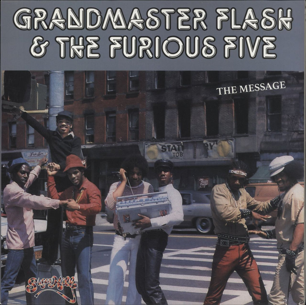 Grandmaster Flash The Message - Expanded Edition UK 2-LP vinyl record set (Double LP Album) BMGCAT782DLP