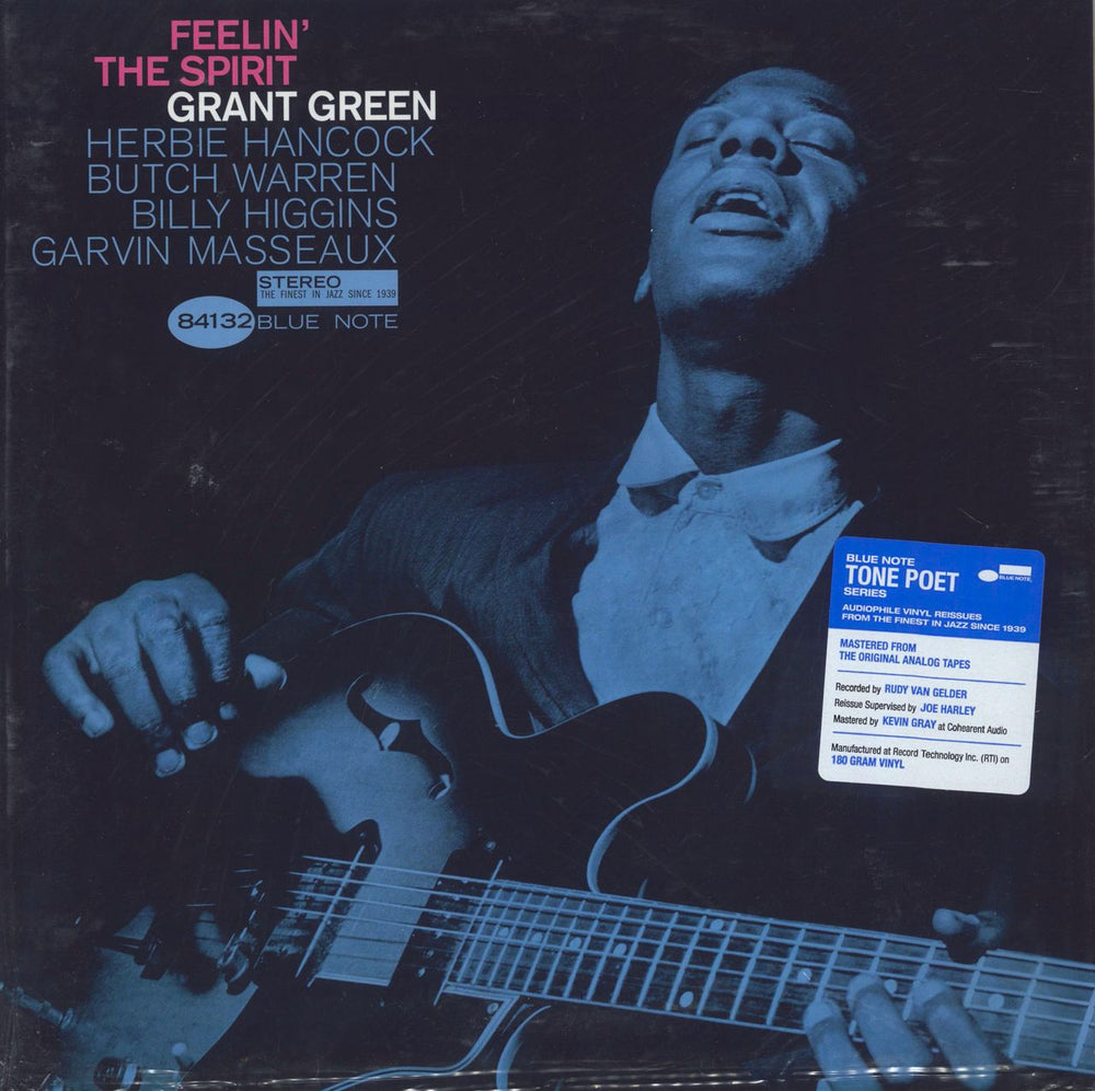 Grant Green Feelin' The Spirit - Tone Poet Series 180 Gram - Sealed US vinyl LP album (LP record) B0033488-01 / BST84132