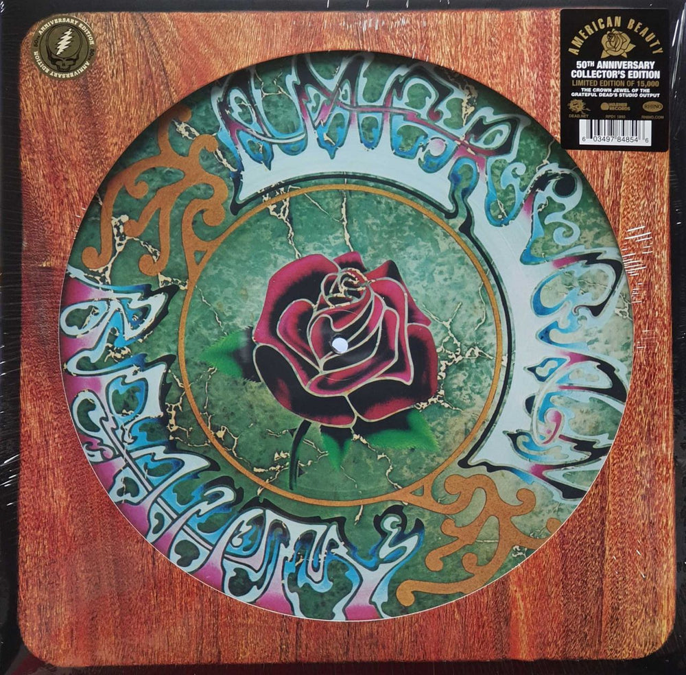 Grateful Dead American Beauty - Sealed UK picture disc LP (vinyl picture disc album) RPD11893