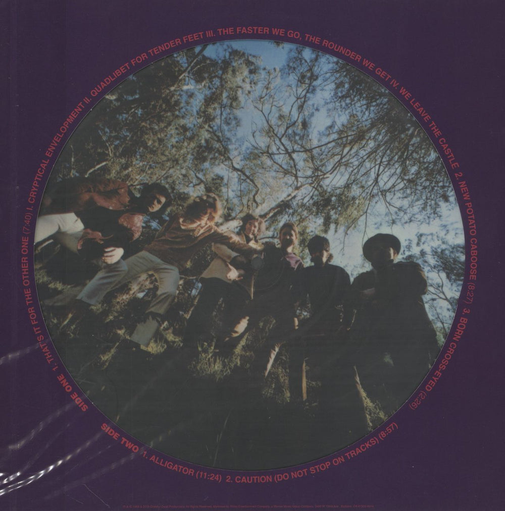 Grateful Dead Anthem Of The Sun US picture disc LP (vinyl picture disc album) 603497864850
