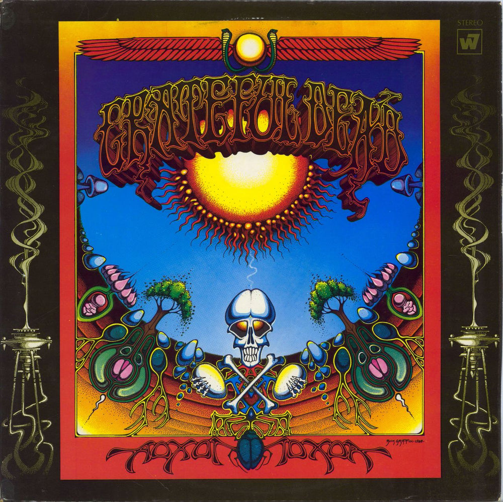 Grateful Dead Aoxomoxoa - Orange Label UK vinyl LP album (LP record) WS1790