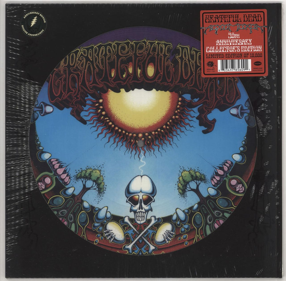 Grateful Dead Aoxomoxoa - Sealed UK picture disc LP (vinyl picture disc album) 603497856091