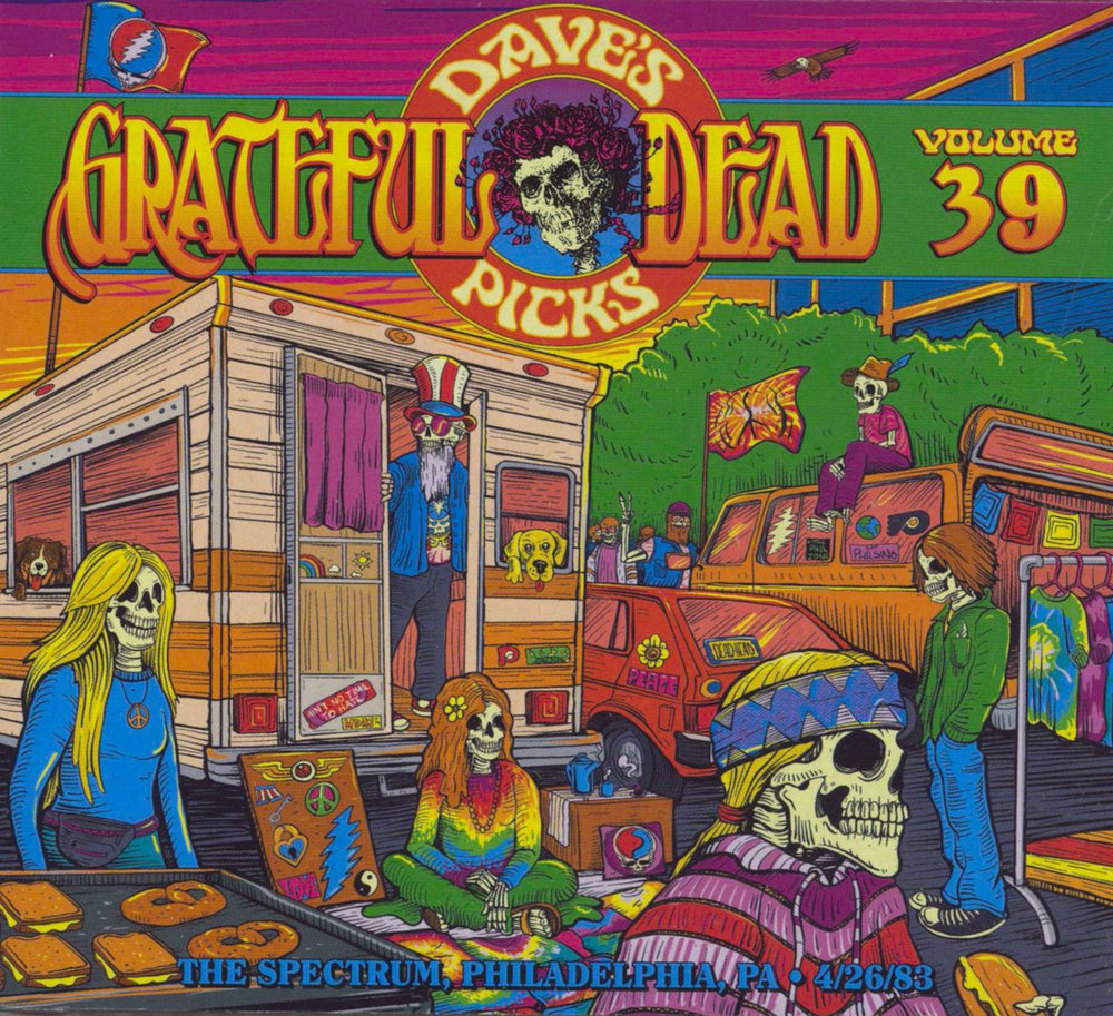 Grateful Dead Dave's Picks Volume 39: The Spectrum, Philadelphia, PA 4/26/83 US 3-CD album set (Triple CD) R2645918