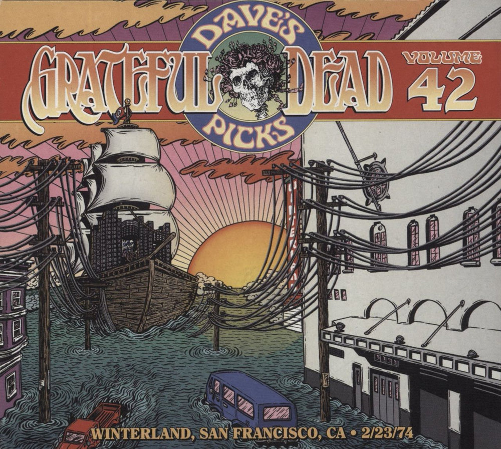 Grateful Dead Dave's Picks, Volume 42 (Winterland, San Francisco, CA - 2/23/74) US 3-CD album set (Triple CD) R2677186