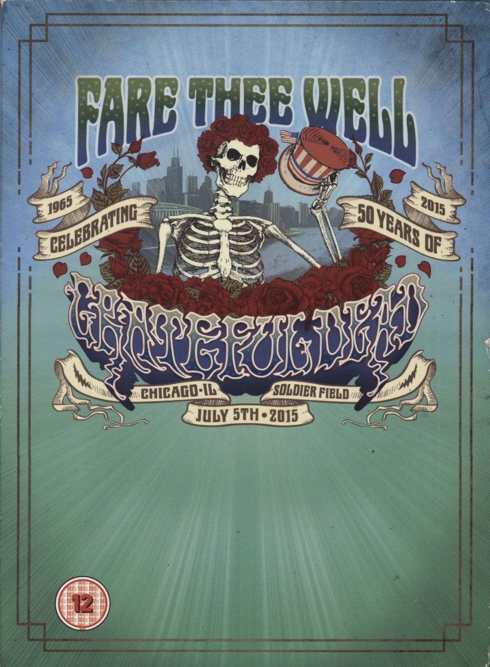 Grateful Dead Fare Thee Well - CD/DVD Set UK 2-disc CD/DVD set