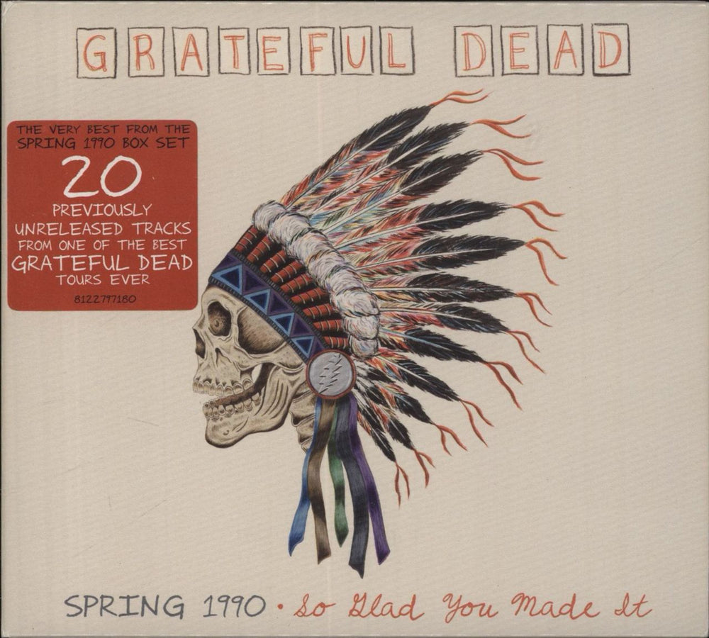 Grateful Dead Spring 1990: So Glad You Made It UK 2 CD album set (Double CD) 8122797180