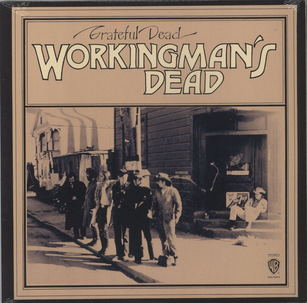 Grateful Dead Workingman's Dead UK vinyl LP album (LP record) 8122-79781-5