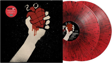 Green Day American Idiot - 20th Anniversary Red & Black Splatter Vinyl - Sealed UK 2-LP vinyl record set (Double LP Album) GRN2LAM849633