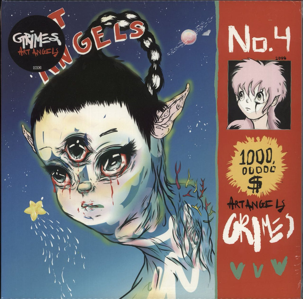 Grimes Art Angels - Sealed UK Vinyl LP — RareVinyl.com