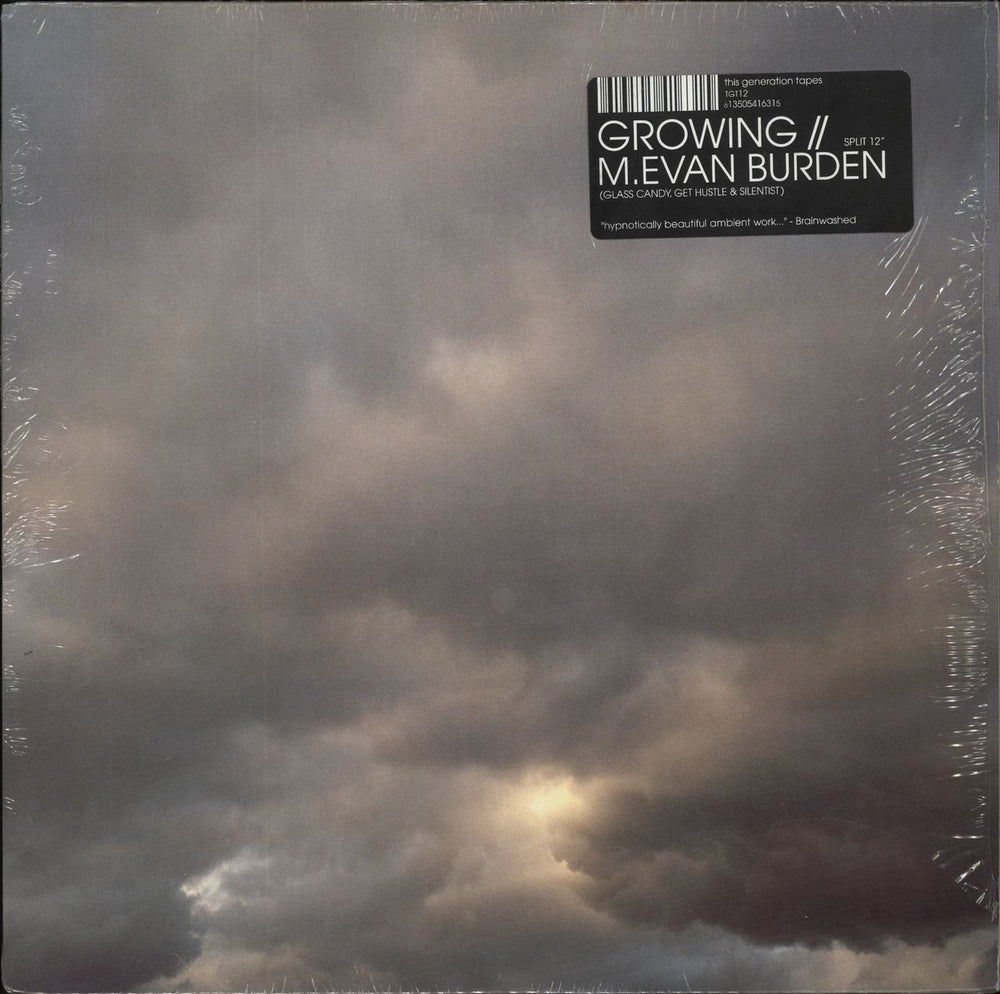 Growing Growing / M. Evan Burden - White Vinyl US vinyl LP album (LP record) TGT12