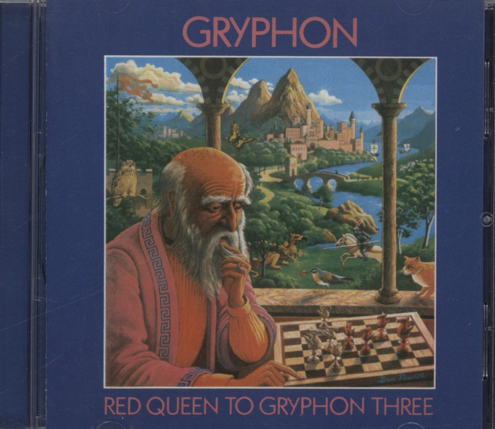 Gryphon Red Queen To Gryphon Three UK CD album (CDLP) TECD112