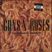 Guns N Roses The Spaghetti Incident? - Warning Sticker - EX UK vinyl LP album (LP record) GEF24617