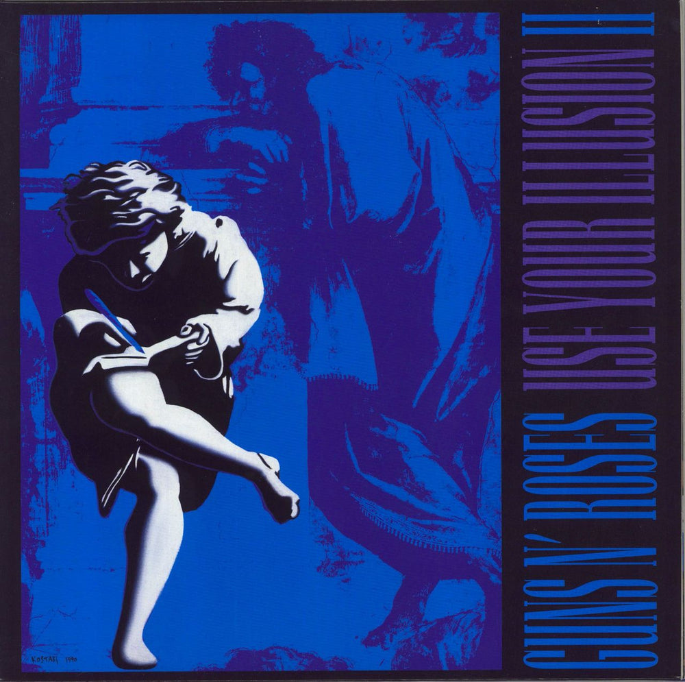 Guns N Roses Use Your Illusion II UK 2-LP vinyl record set (Double LP Album) 00602445117314