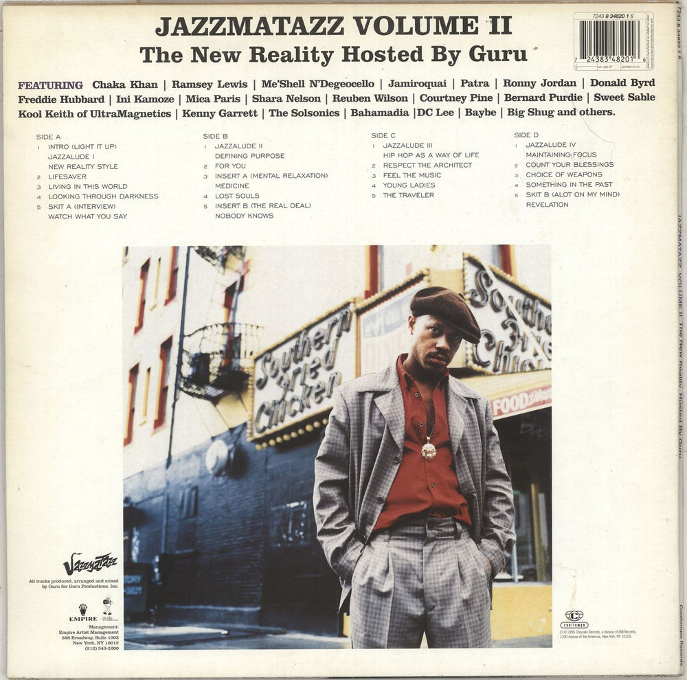 Guru Jazzmatazz Volume: II UK 2-LP vinyl record set (Double LP Album) 724383482016