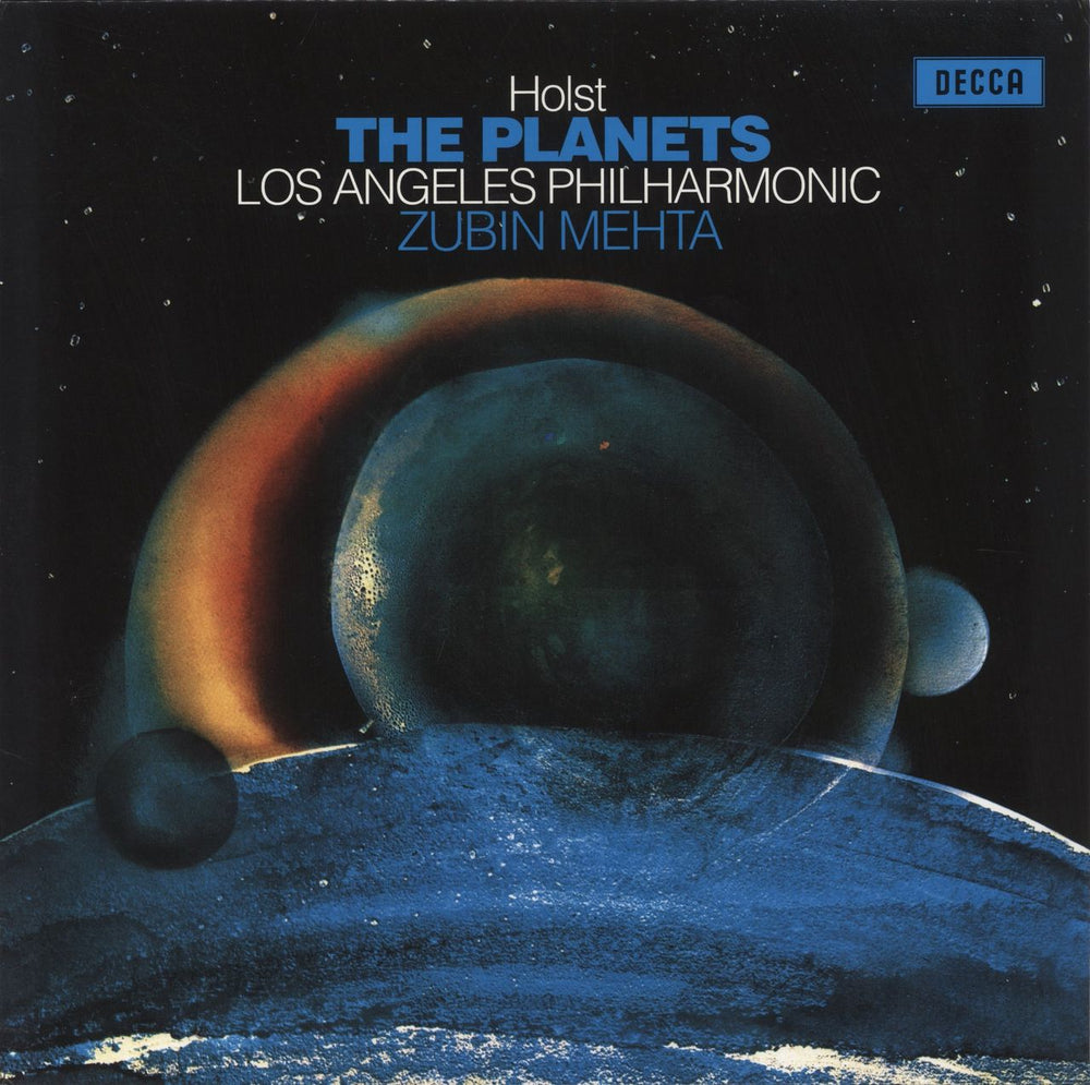 Gustav Holst The Planets UK vinyl LP album (LP record) SXL6529