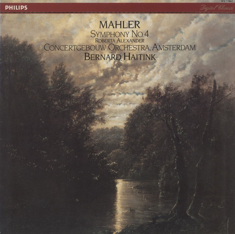 Gustav Mahler Mahler: Symphony No. 4 Dutch vinyl LP album (LP record) 412119-1