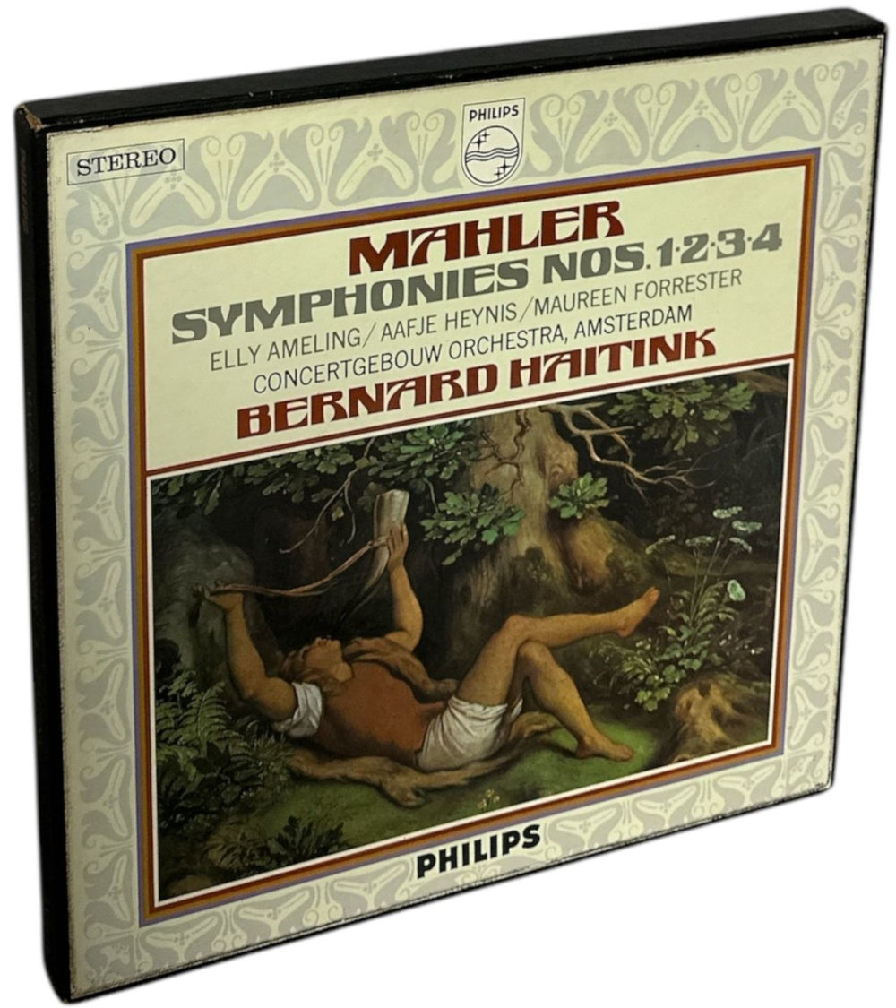 Gustav Mahler Sinfonien Nr. 1•2•3•4 Dutch Vinyl Box Set AXS6000