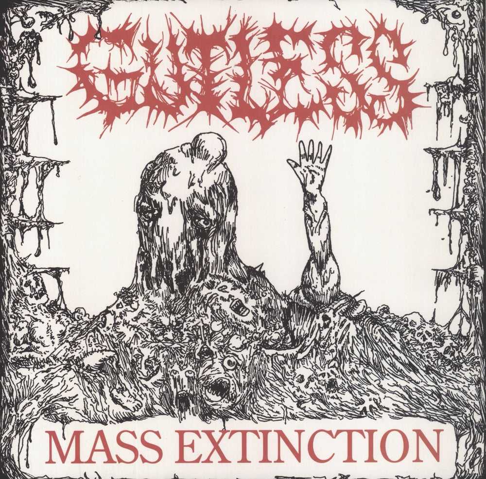 Gutless (Metal) Mass Extinction UK 12" vinyl single (12 inch record / Maxi-single) MSUO102