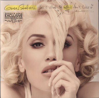 Gwen Stefani This Is What The Truth Feels Like - Blue Vinyl US vinyl LP album (LP record) B0024955-01