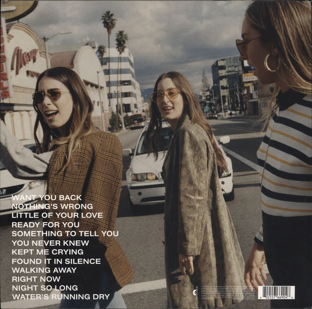 Haim Something To Tell You - 180gm UK 2-LP vinyl record set (Double LP Album) 602557669046