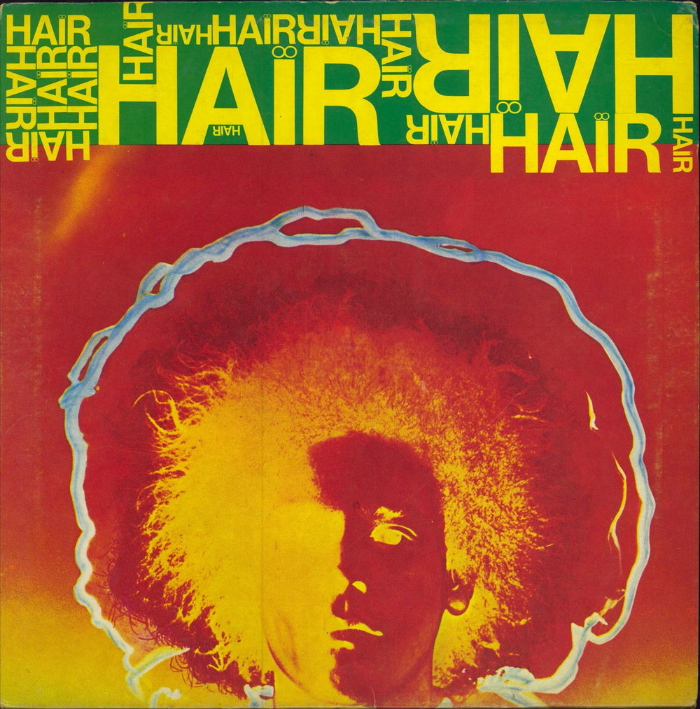 Hair (The Musical) Hair Italian vinyl LP album (LP record) 583043