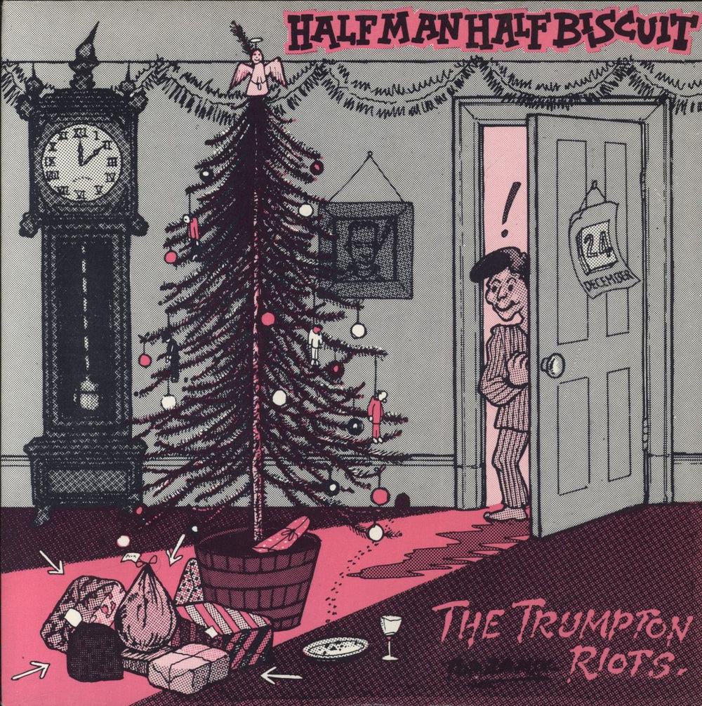 Half Man Half Biscuit The Trumpton Riots - Top 20 Mix UK 7" vinyl single (7 inch record / 45) TRUM.1-7