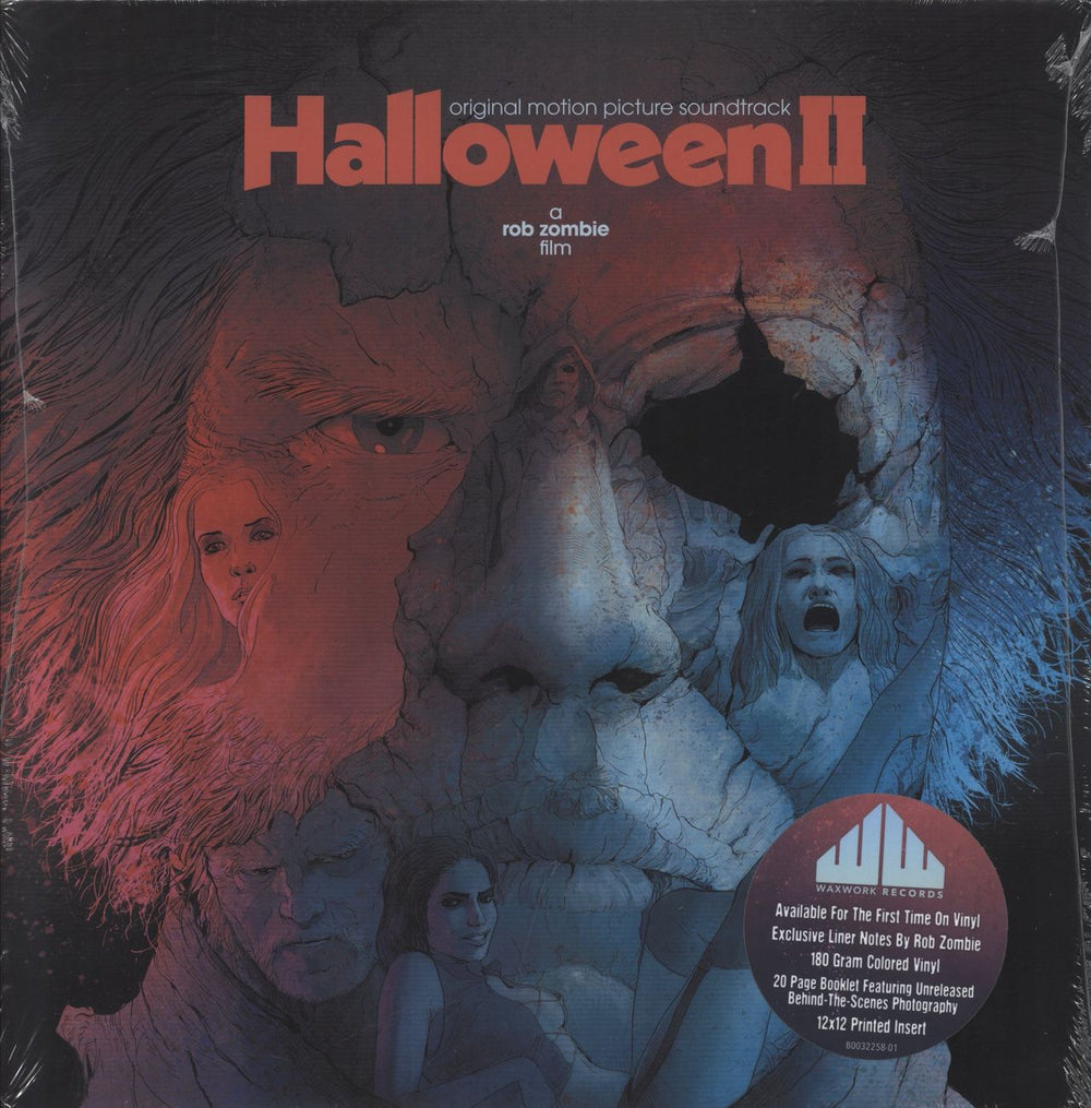 Halloween (+ Sequels) Rob Zombie's Halloween II - Coloured Vinyl US vinyl LP album (LP record) WW092