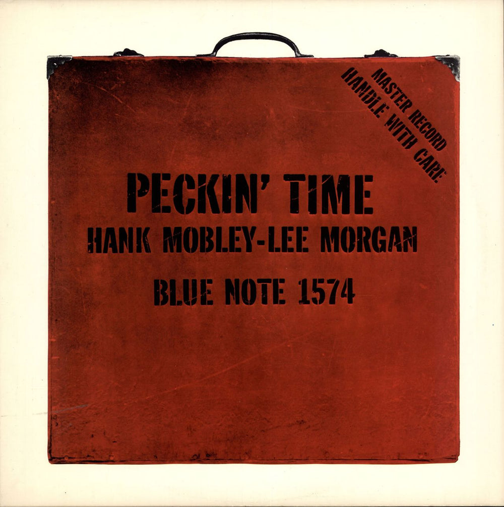 Hank Mobley Peckin' Time US vinyl LP album (LP record) B1-81574