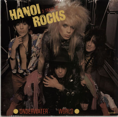 Hanoi Rocks Underwater World UK 12" vinyl single (12 inch record / Maxi-single) TA4732