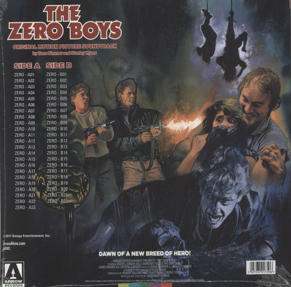 Hans Zimmer The Zero Boys - 180g - Sealed UK vinyl LP album (LP record) 5027035017389