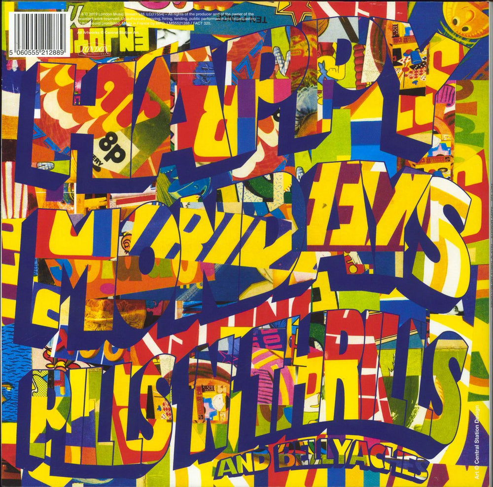 Happy Mondays Pills 'N' Thrills And Bellyaches - Yellow Splattered Vinyl UK vinyl LP album (LP record) 5060555216788