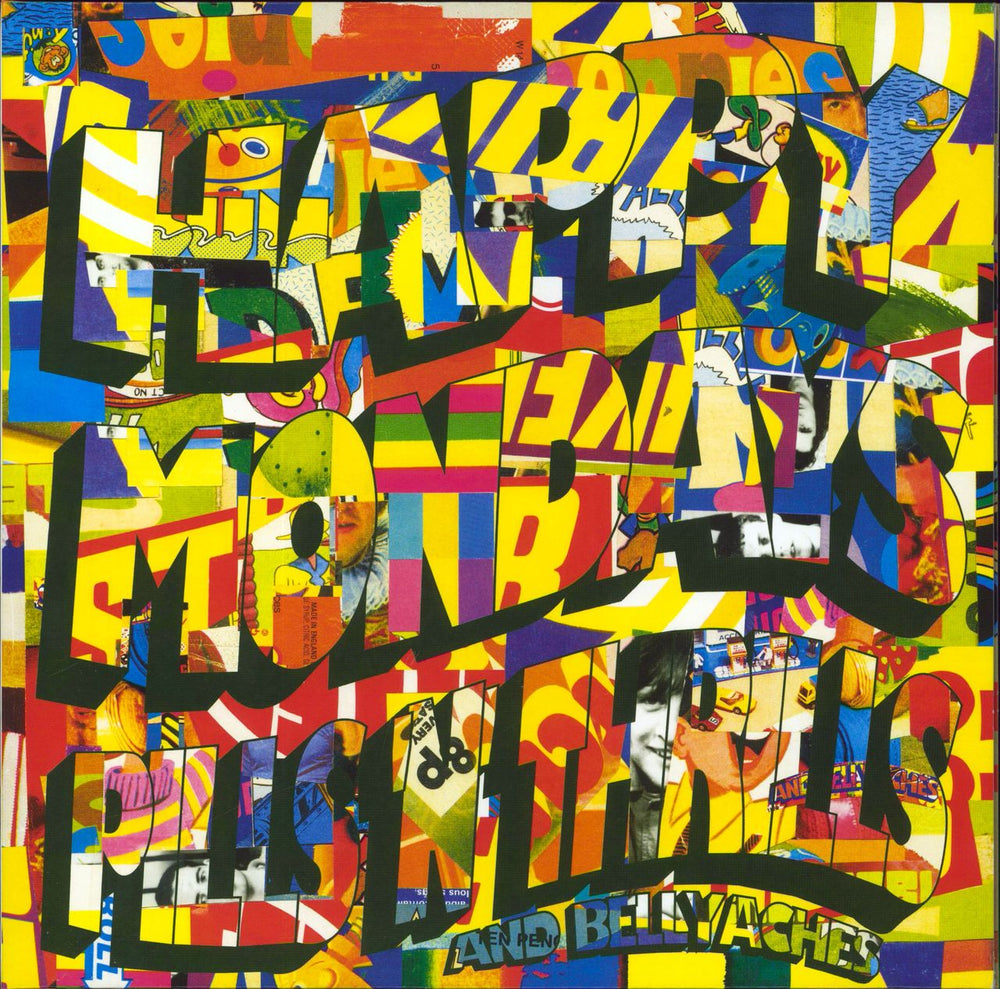 Happy Mondays Pills 'N' Thrills And Bellyaches - Yellow Splattered Vinyl UK vinyl LP album (LP record) FACT320 / LMS5521288