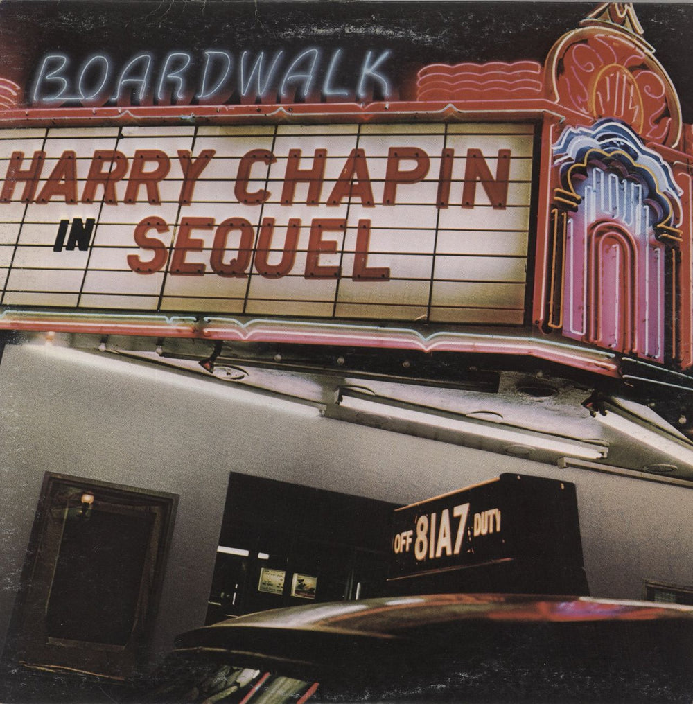 Harry Chapin Sequel Canadian vinyl LP album (LP record) FW36872