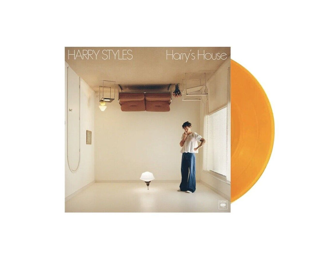 Harry Styles Harry's House - Orange Vinyl Pop-Up Store Exclusive - Sealed UK vinyl LP album (LP record) 196587081416