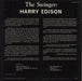 Harry 'Sweets' Edison The Swinger German vinyl LP album (LP record)