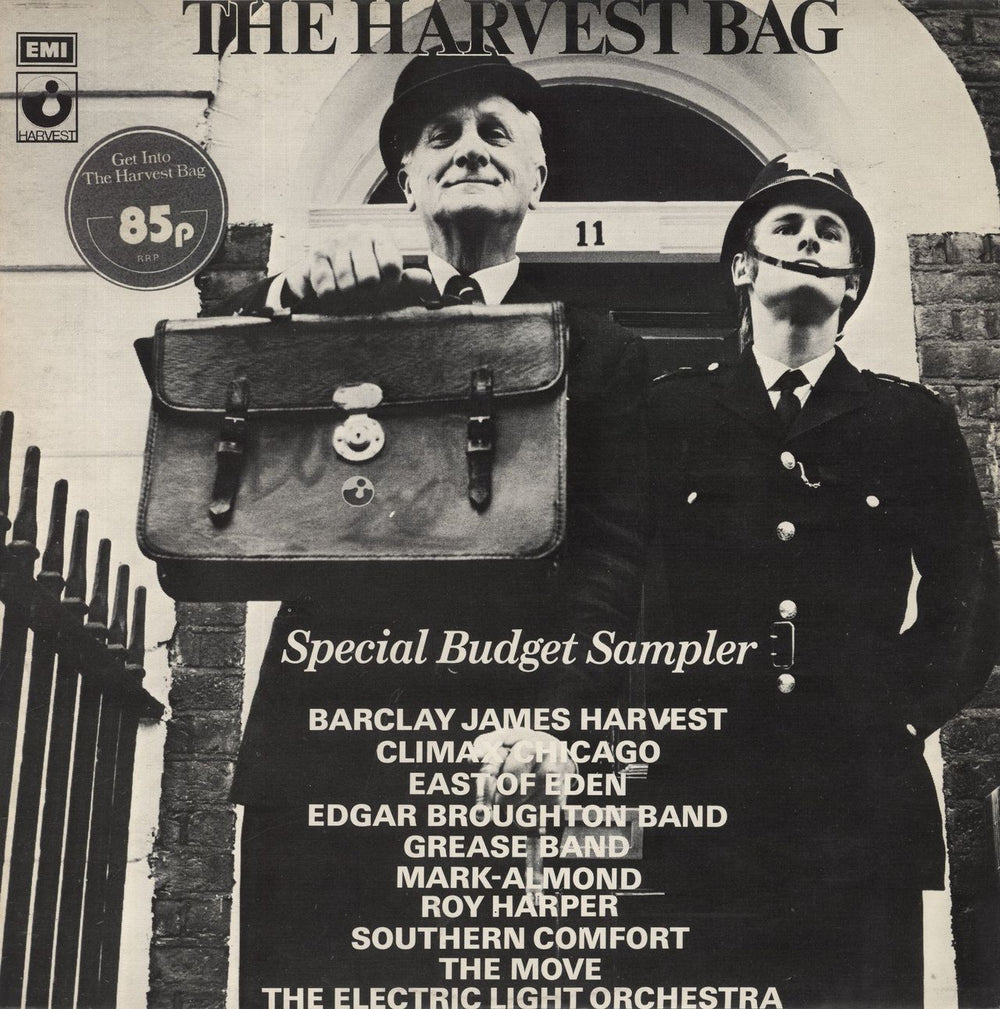 Harvest Label The Harvest Bag - Stickered UK vinyl LP album (LP record) SHSS3