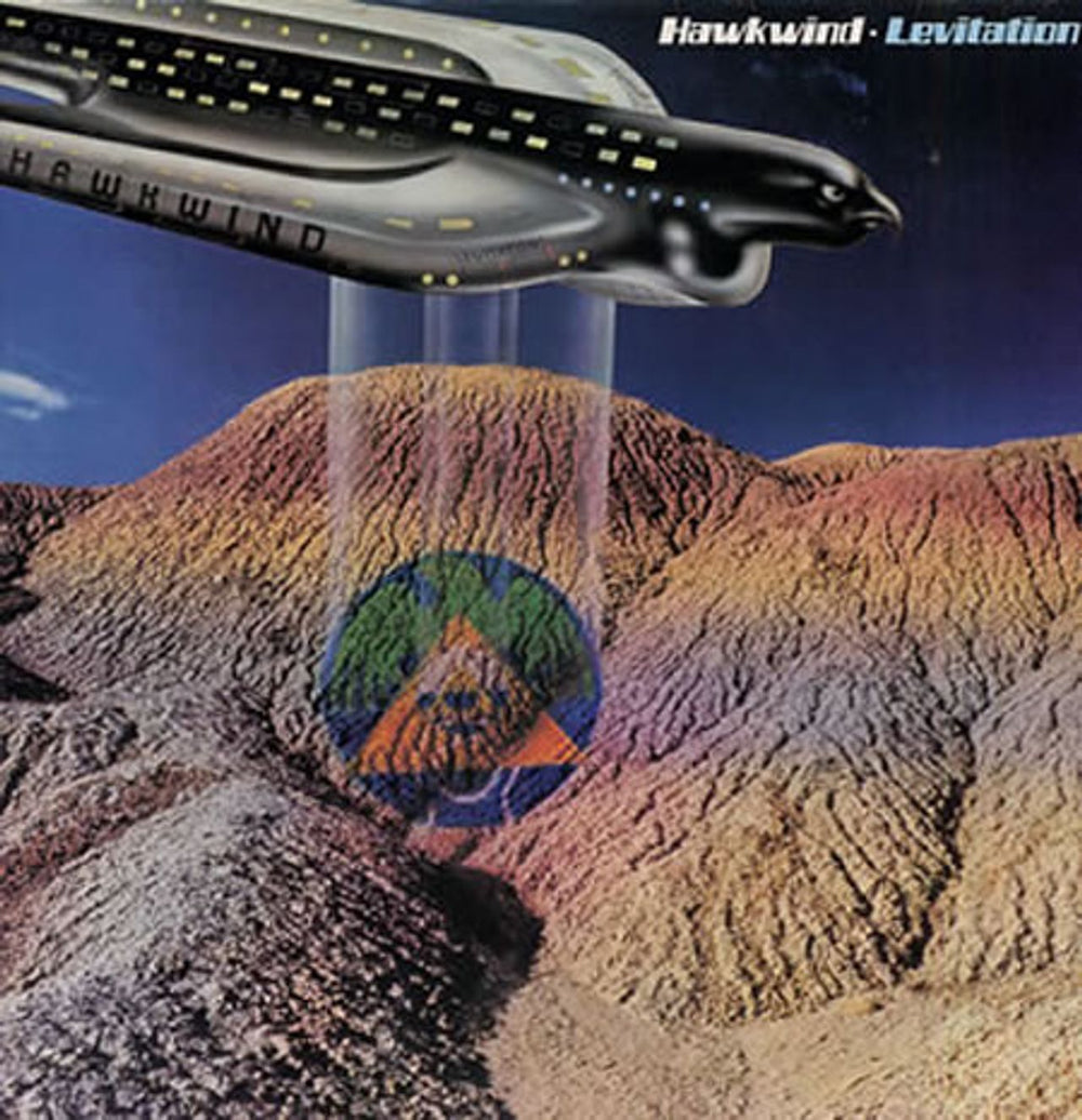 Hawkwind Levitation UK vinyl LP album (LP record) BRON530