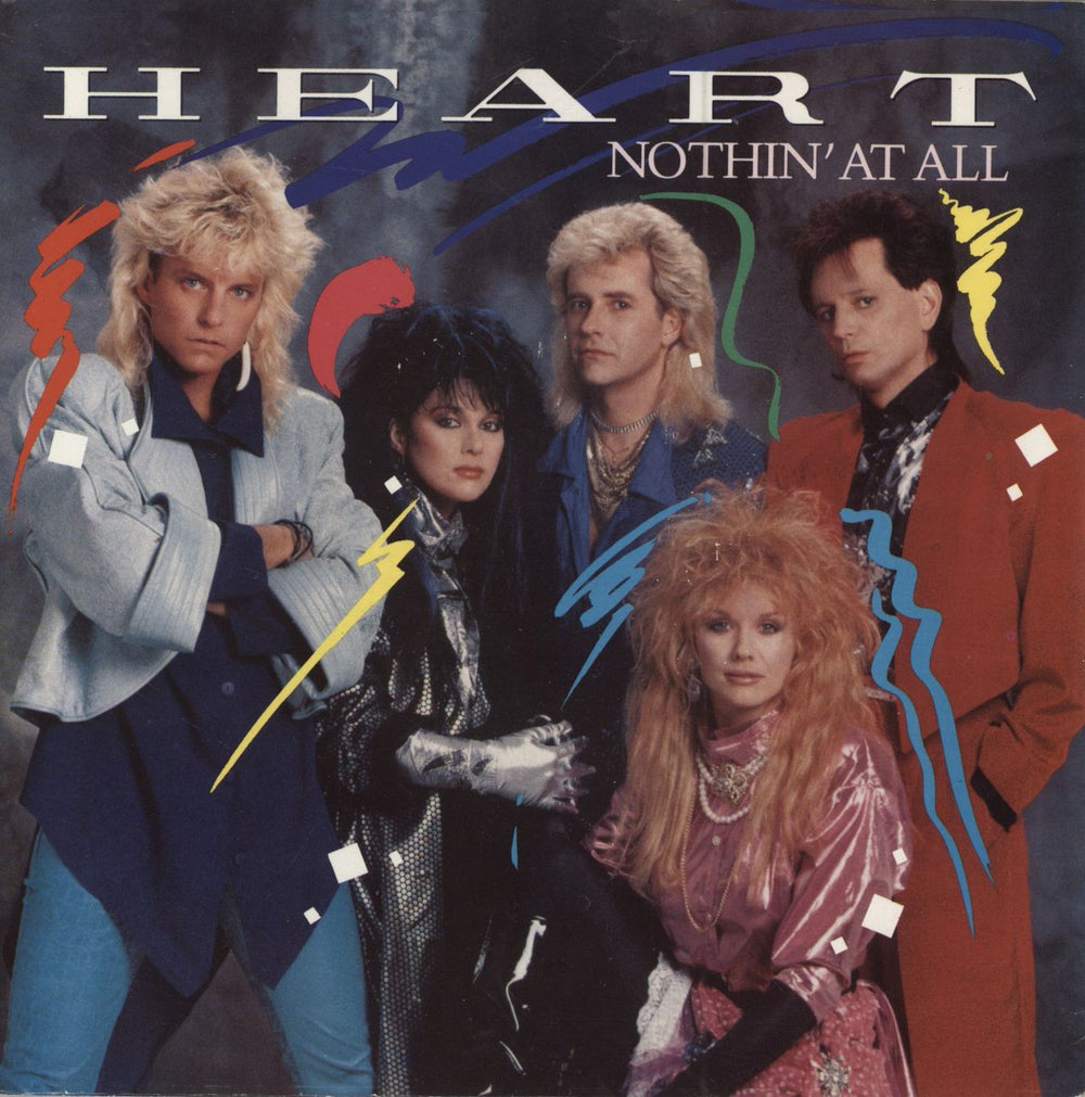 Heart Nothin' At All UK 7" vinyl single (7 inch record / 45) CL507