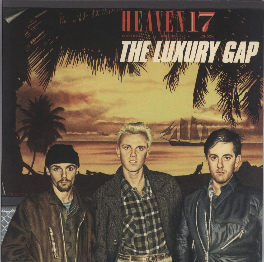 Heaven 17 The Luxury Gap - 180gm Yellow Vinyl UK vinyl LP album (LP record) DEMREC373