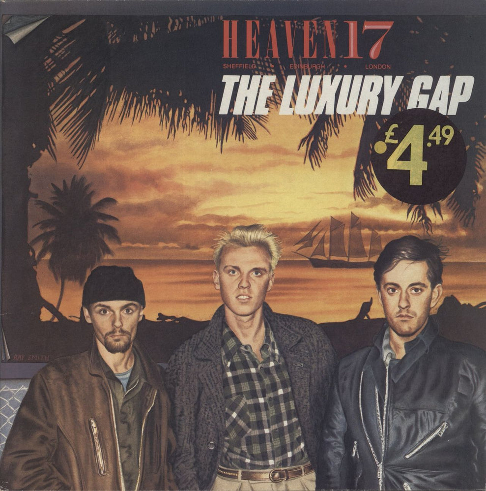 Heaven 17 The Luxury Gap UK vinyl LP album (LP record) V2253