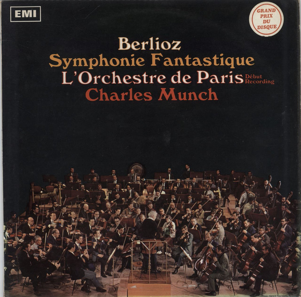 Hector Berlioz Symphonie Fantastique - EX UK vinyl LP album (LP record) ASD2342