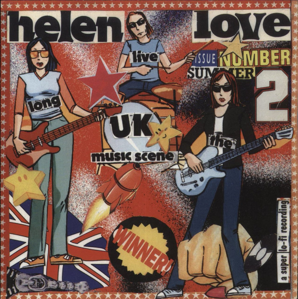 Helen Love Long Live The UK Music Scene UK 7" vinyl single (7 inch record / 45) CHE82